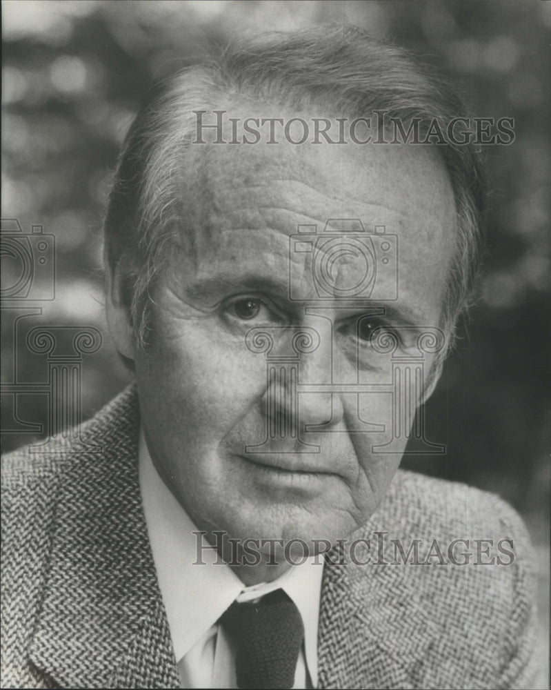 1956 Actor Phillip Pruneau, head shot, in play "Towards Zero". - Historic Images