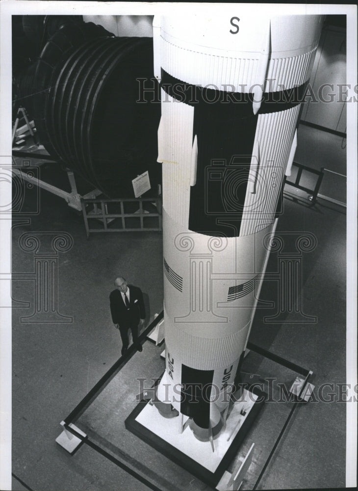 1971 S. Ripley Head of the Smithsonian - Historic Images