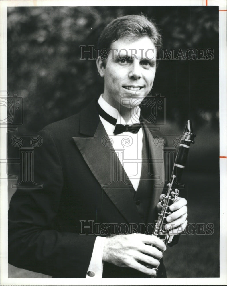 1984 Brian Moorhead, clarinetist and conductor  - Historic Images
