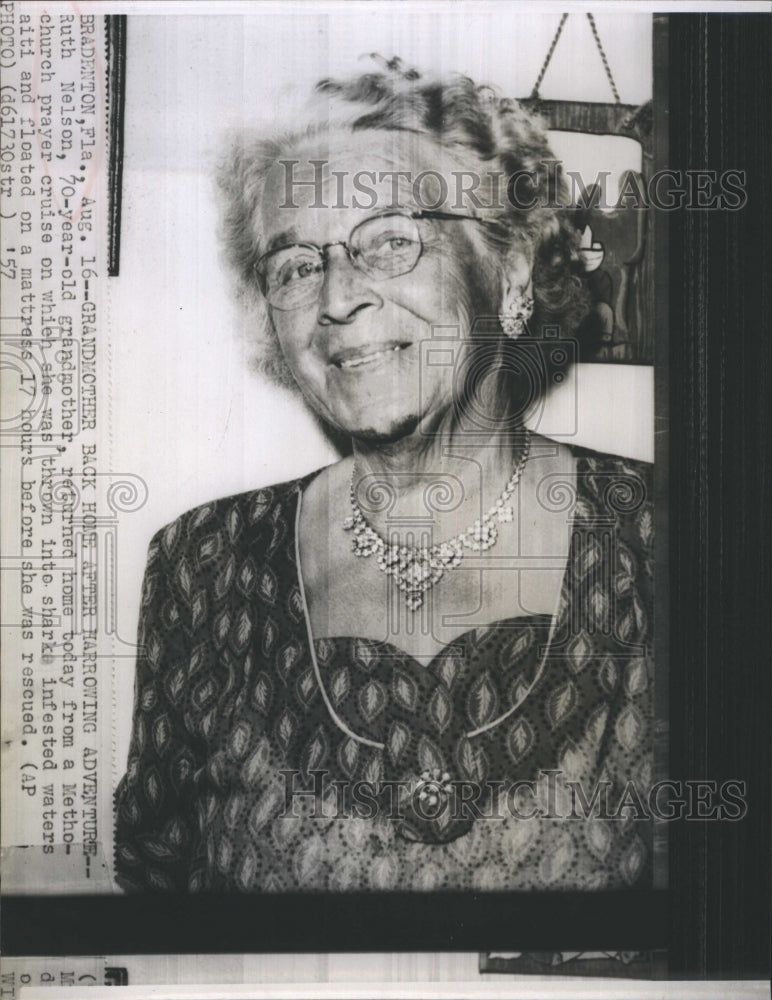 1957 Ruth Nelson, survivor  - Historic Images