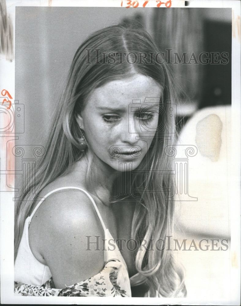 1976 Eve Plumb  American actress and painter. - Historic Images