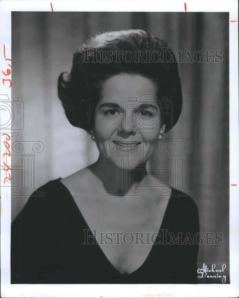 1974 Mary Norris Pianist.  - Historic Images