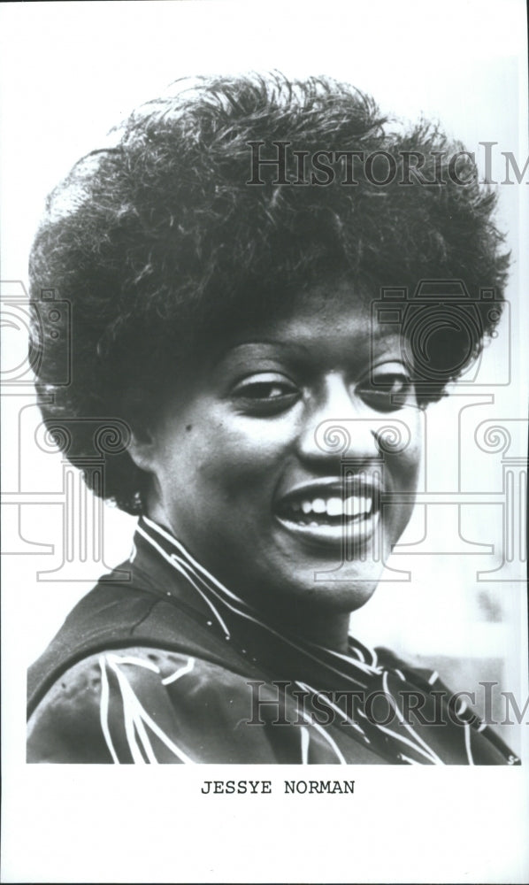 1985 Soprano Opera Singer Jessye Norman - Historic Images