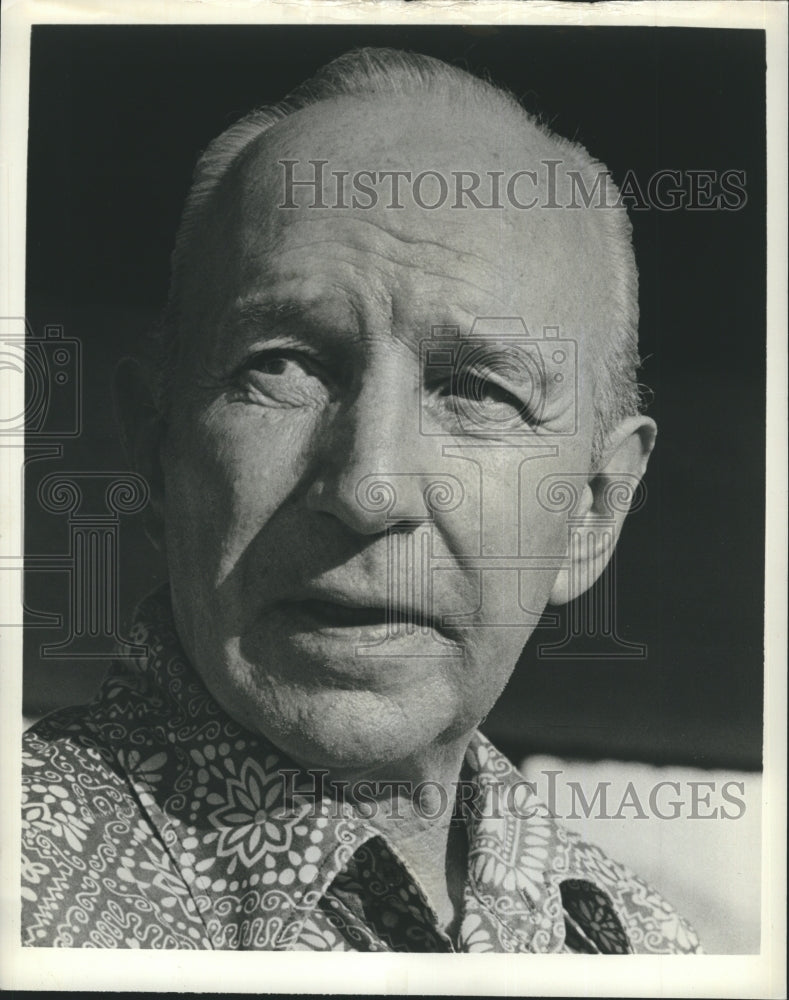 1974 Actor Lloyd Nolan  - Historic Images