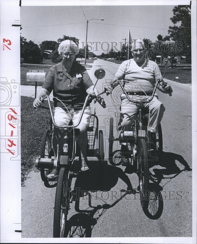 1980 Arlene Tim Perkins Motor Tricycles - Historic Images