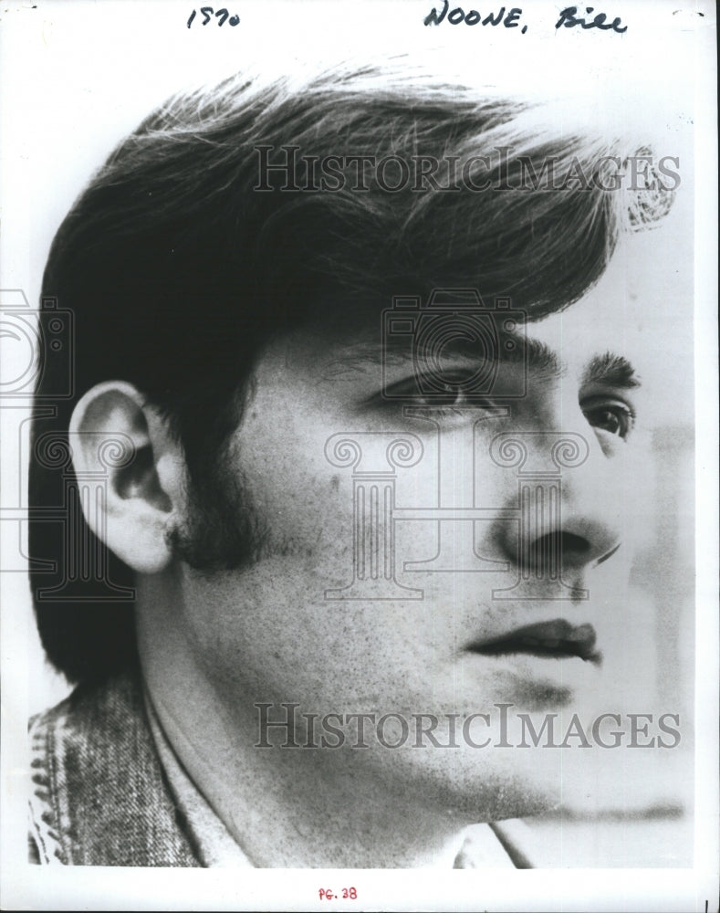 1971 Actor Bill E. Noone - Historic Images