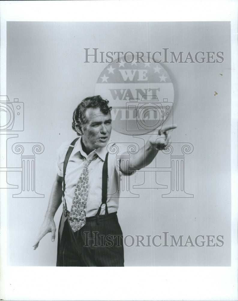Press Photo Willie Stark Baritone Timothy Nole All The King's Men - Historic Images