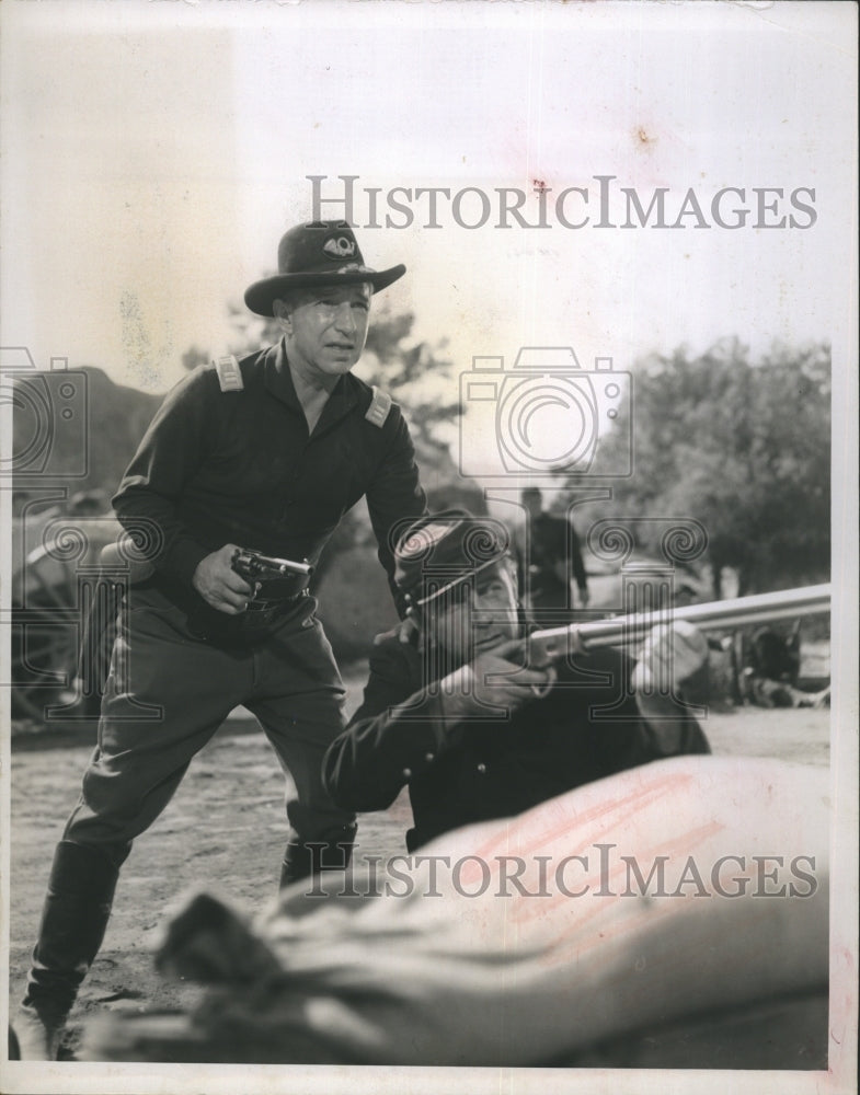 1957 Lloyd Nolan Stars in &quot;Galvanized Yankee&quot; on CBS  - Historic Images