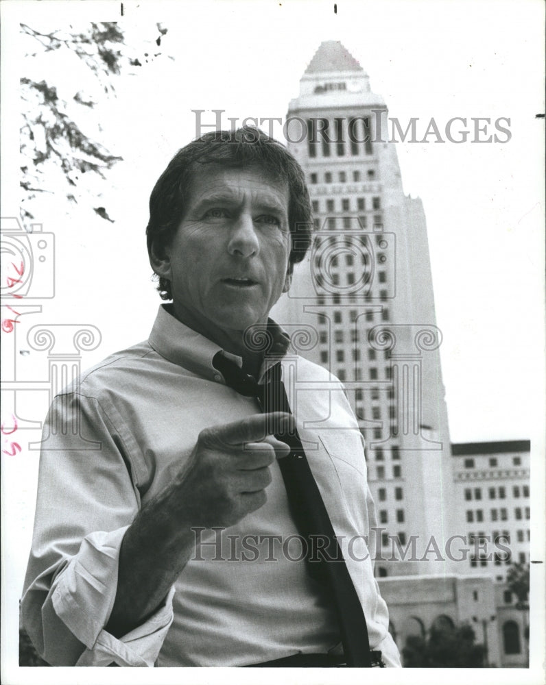 1985 Actor Barry Newman Murphy's Law - Historic Images