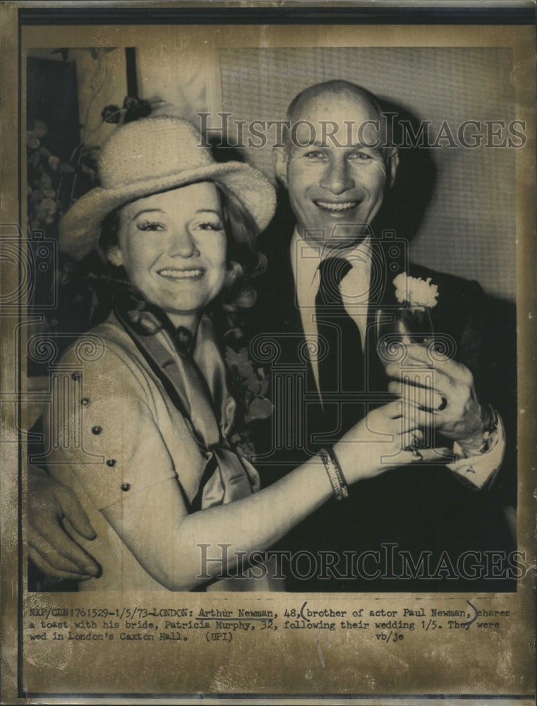 1973 Arthur Newman and Patricia Murphy - Historic Images