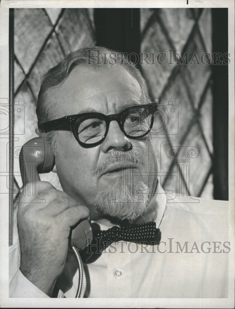 1968 Burl Ives American Actor.  - Historic Images