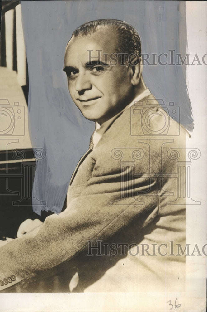 Jose Iturbi Spanish Conductor Harpsichordist Pianist  - Historic Images
