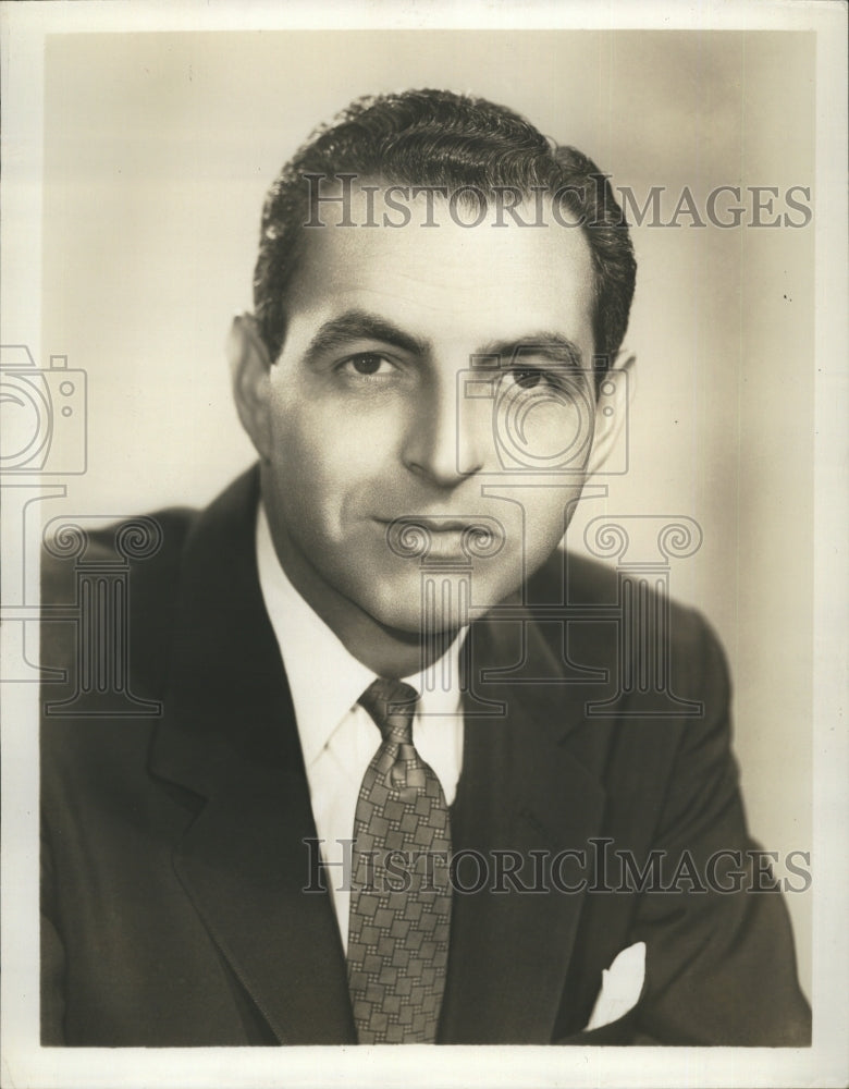 1964 Stuart Nevins CBS News Correspondent - Historic Images