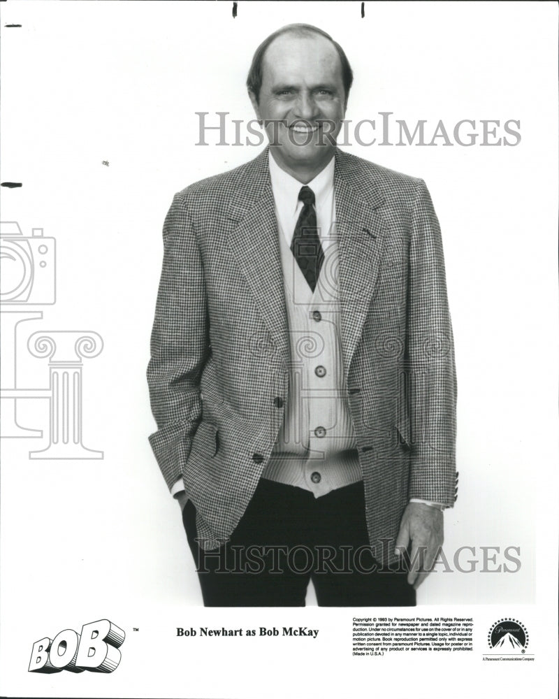 1993 Actor Comedian Bob Newhart TV Show Bob - Historic Images