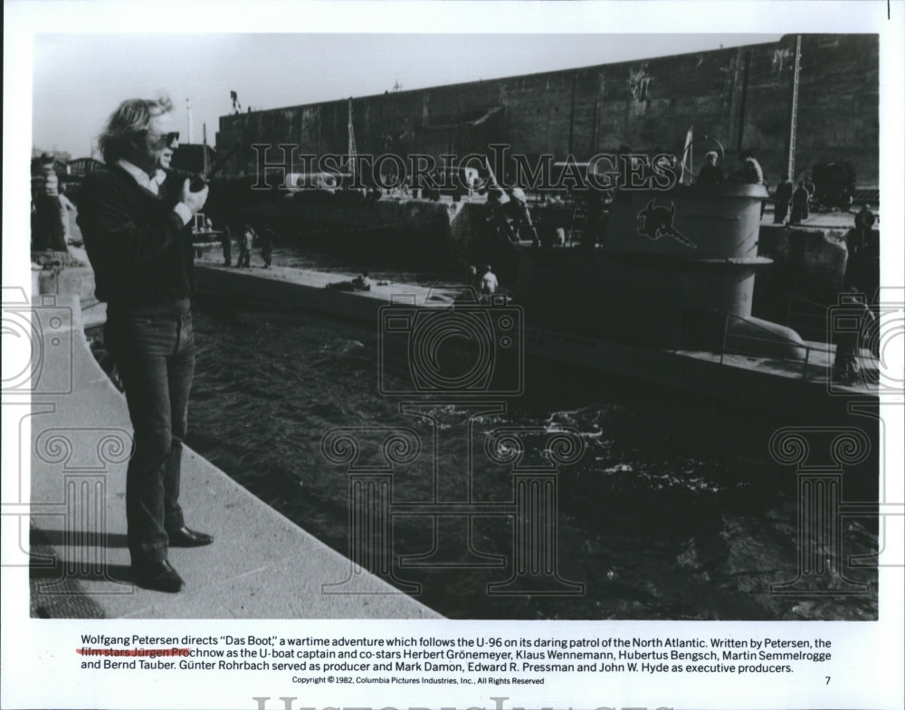 1982 Director Wolfgang Peterson Das Boot Movie - Historic Images