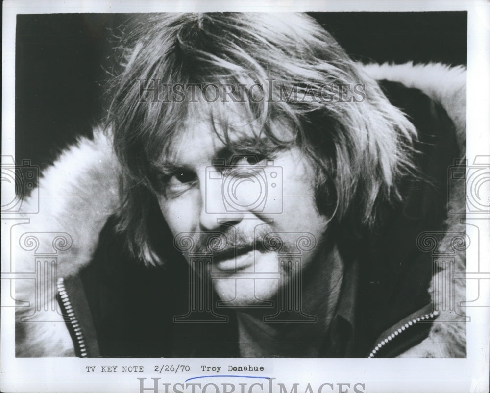 1970 Actor Troy Donahue - Historic Images