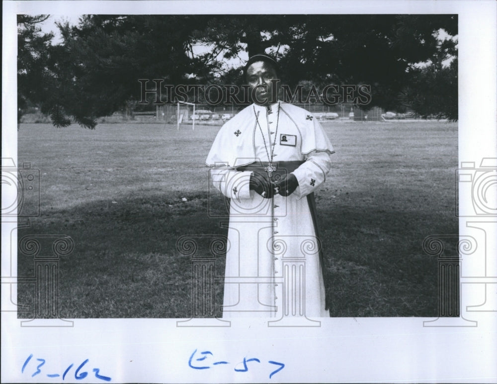 1983 Rev. Rogers O. Uwadi, Methodist Church, Nigera - Historic Images