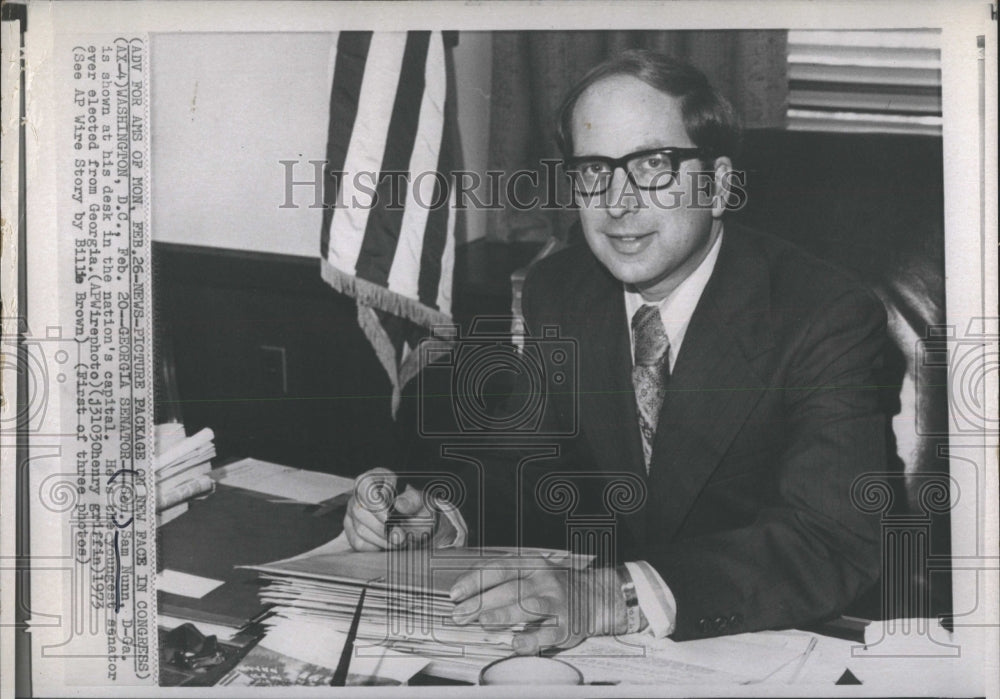 1973 Sen. Sam Nunn, D - Historic Images