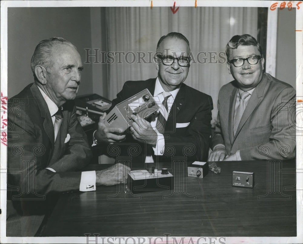 1971 Left to Right: J. Shirley Grace, Hal Nunn, &amp; Thomas McLean. - Historic Images