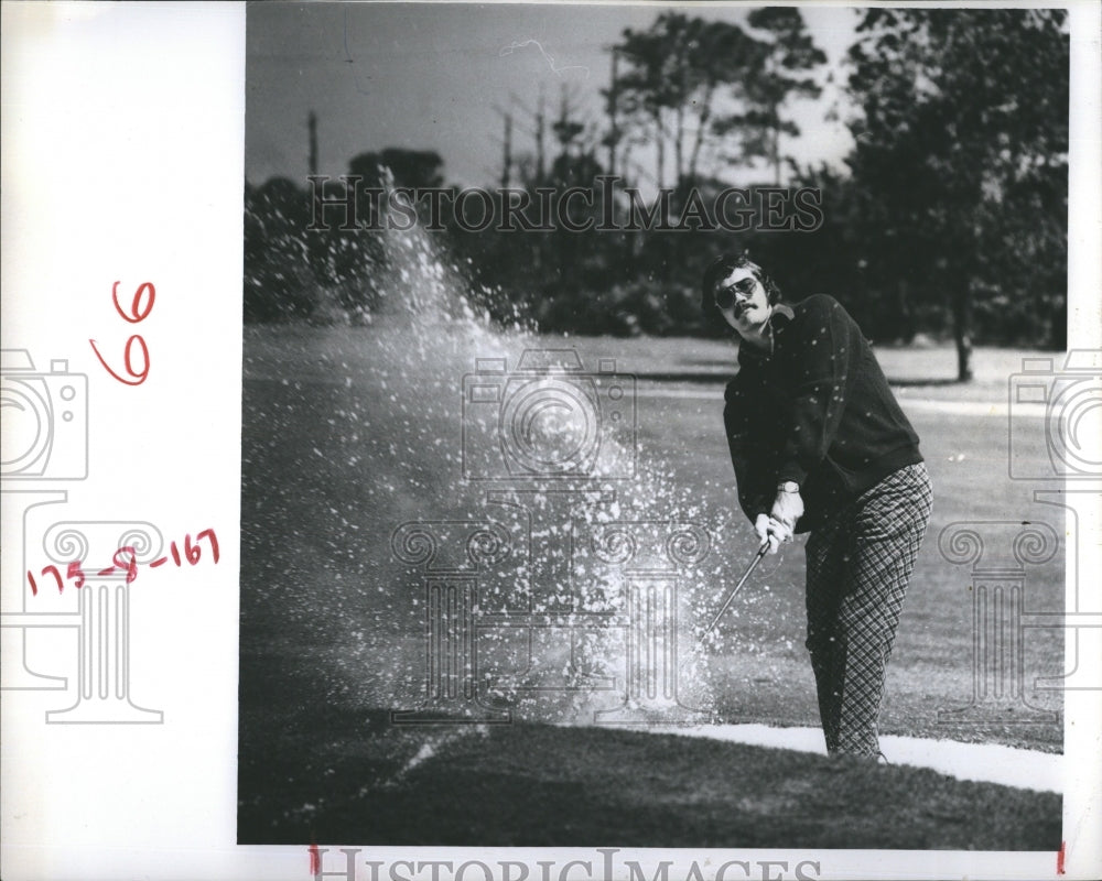 1972 Roger Noxes, golfing - Historic Images