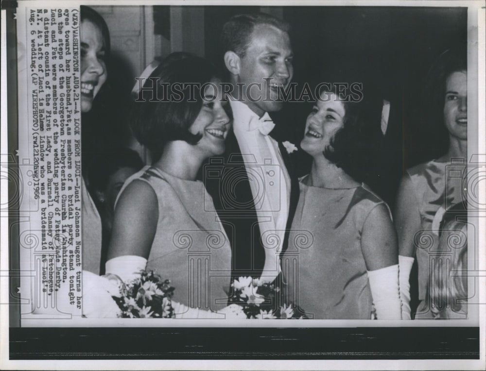 1966 Luci Johnson Nugent, Pat Nugent, Georgetown Presbyterian Church - Historic Images