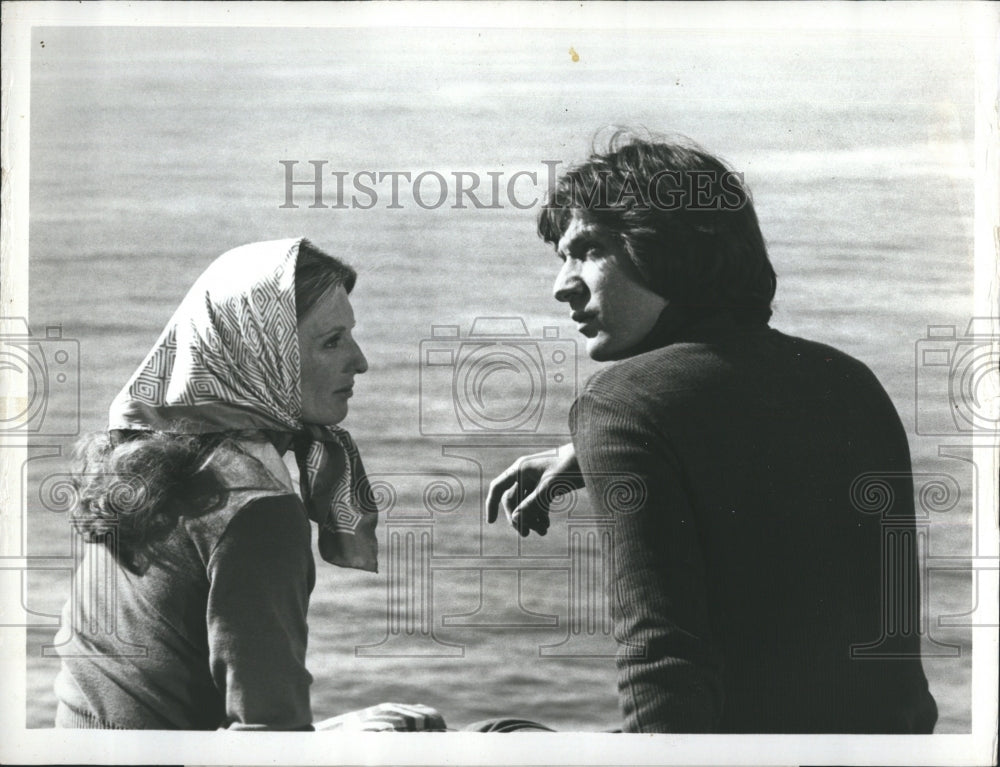 1974 Actress Cloris Leachman and Actor Michael Brandon.  - Historic Images