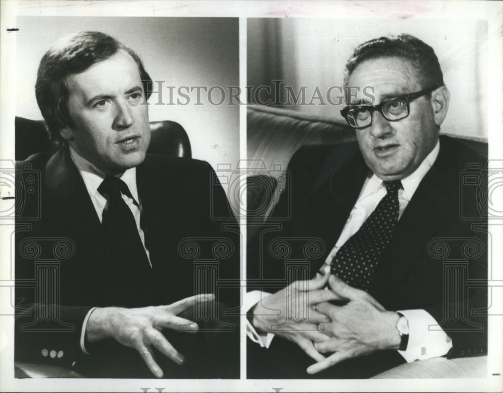1979 David Frost and Henry Kissinger - Historic Images