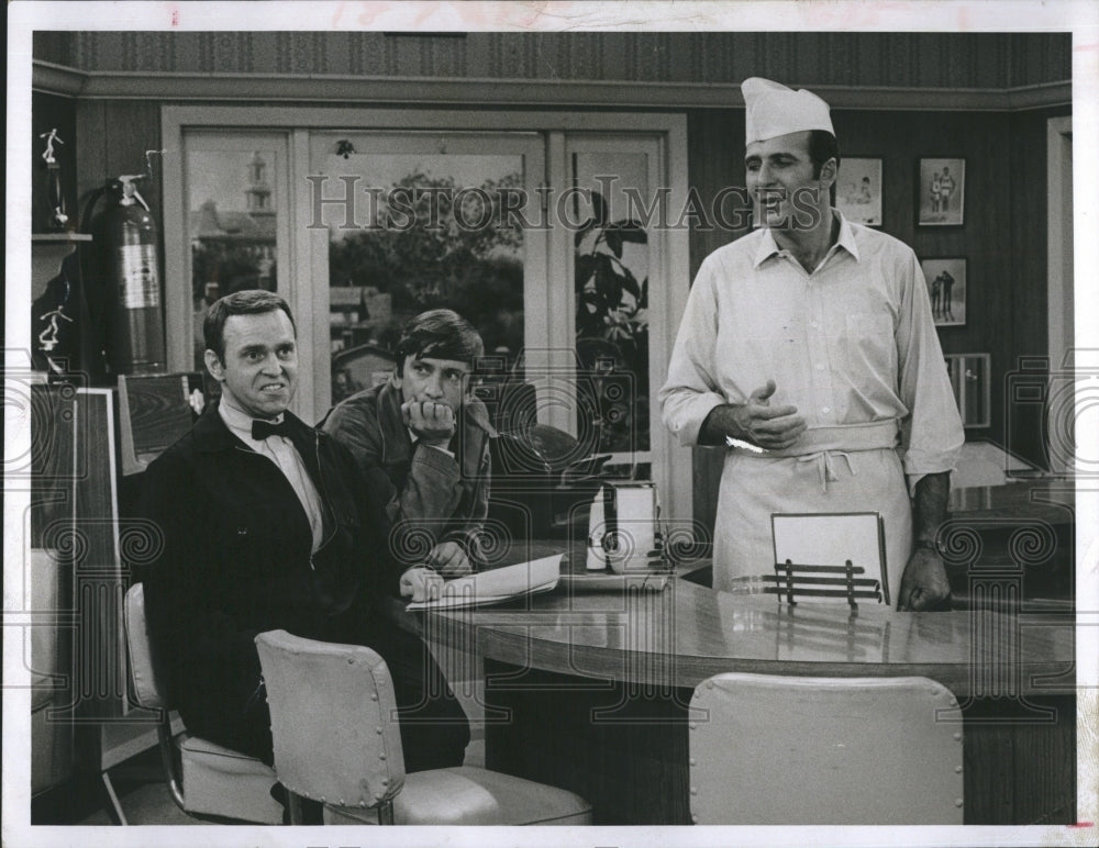 1968 Furth, Denver, and Edelman in CBS "The Good Guys"  - Historic Images