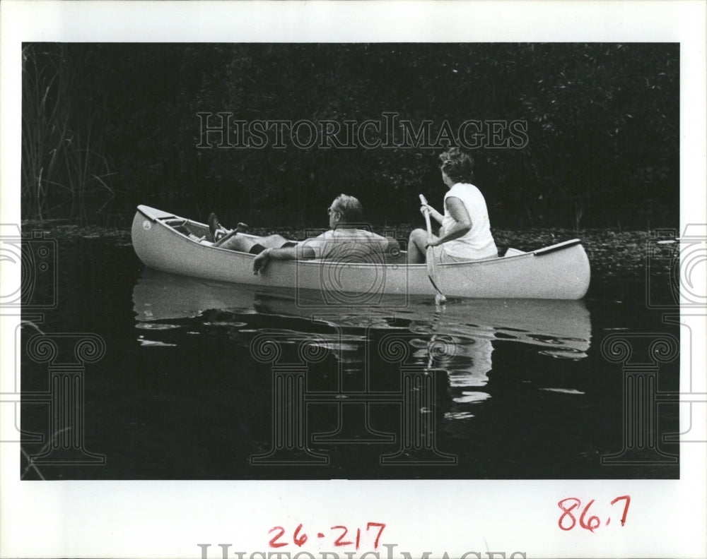 1981 Weeki Wachee River  - Historic Images