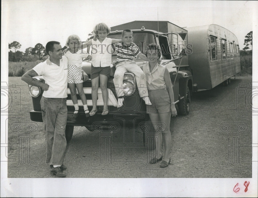 1959 Meyer Meyer, Lucy Meyer, Judy Meyer, Ernie Meyer, Mrs. Meyer - Historic Images