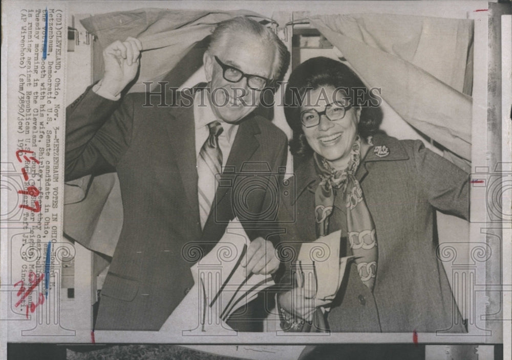 1970 Howard M. Metzenbaum US Senate Candidate.  - Historic Images