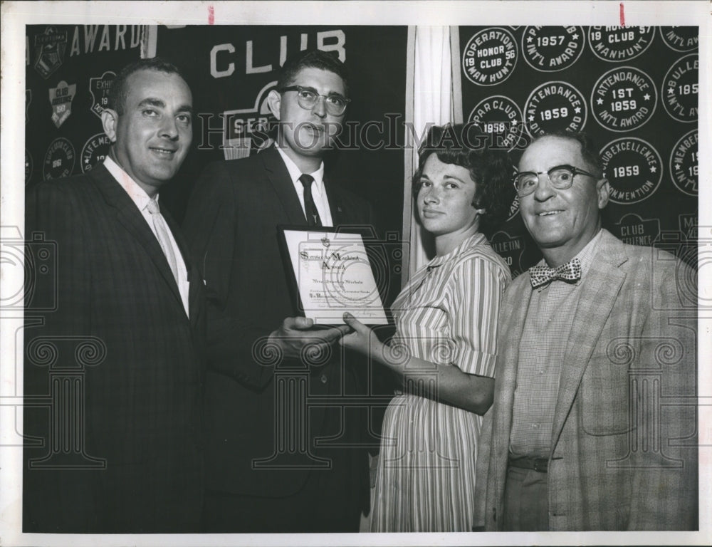 1962 Clearwater Service to Mankind Award Winners.  - Historic Images