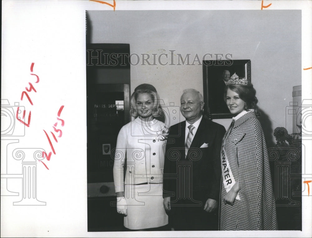 1969 Miss America Judith Anne Ford Miss Clearwater Sheri Kooker - Historic Images