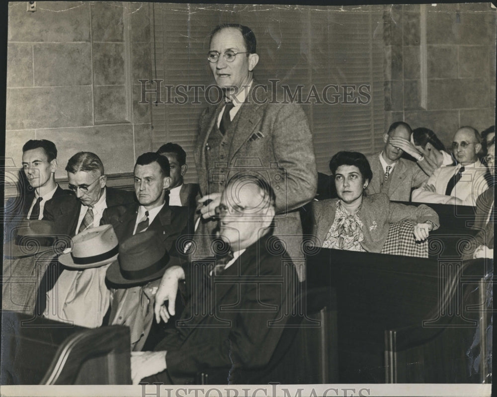 John Phillips Speaking before the Charter Committee  - Historic Images