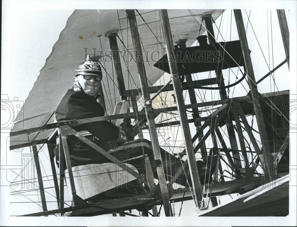 1970 Actor Gert Frobe as an Officer in "Those ... Flying Machines" - Historic Images