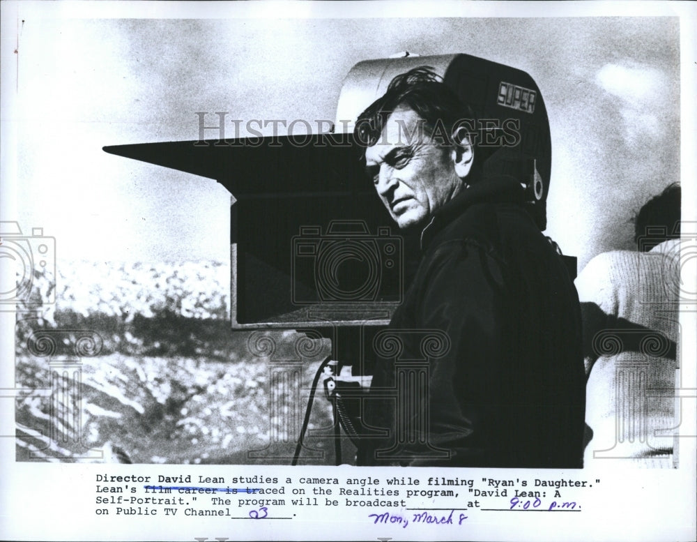 David Lean Director RYAN'S DAUGHTER  - Historic Images