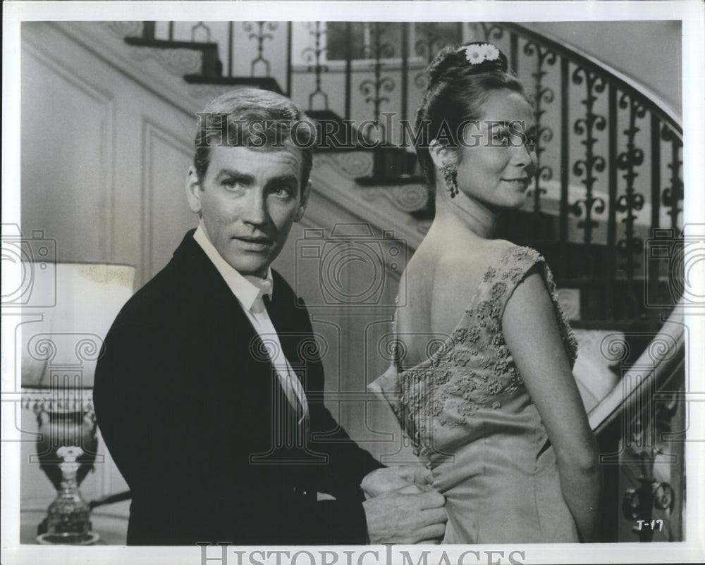 1964 Nancy Kwan and John Fraser on "Tamahine"  - Historic Images
