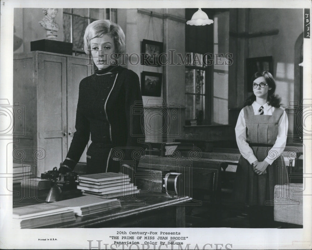 1969 Actress Maggie Smith Pamela Franklin Prime Jean Brodie Movie - Historic Images