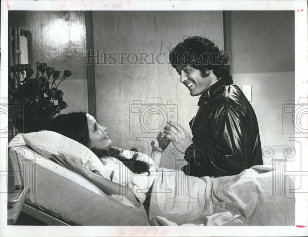 1970 Michael Cole with Anjanette Comer in  "The Mod Squad" - Historic Images
