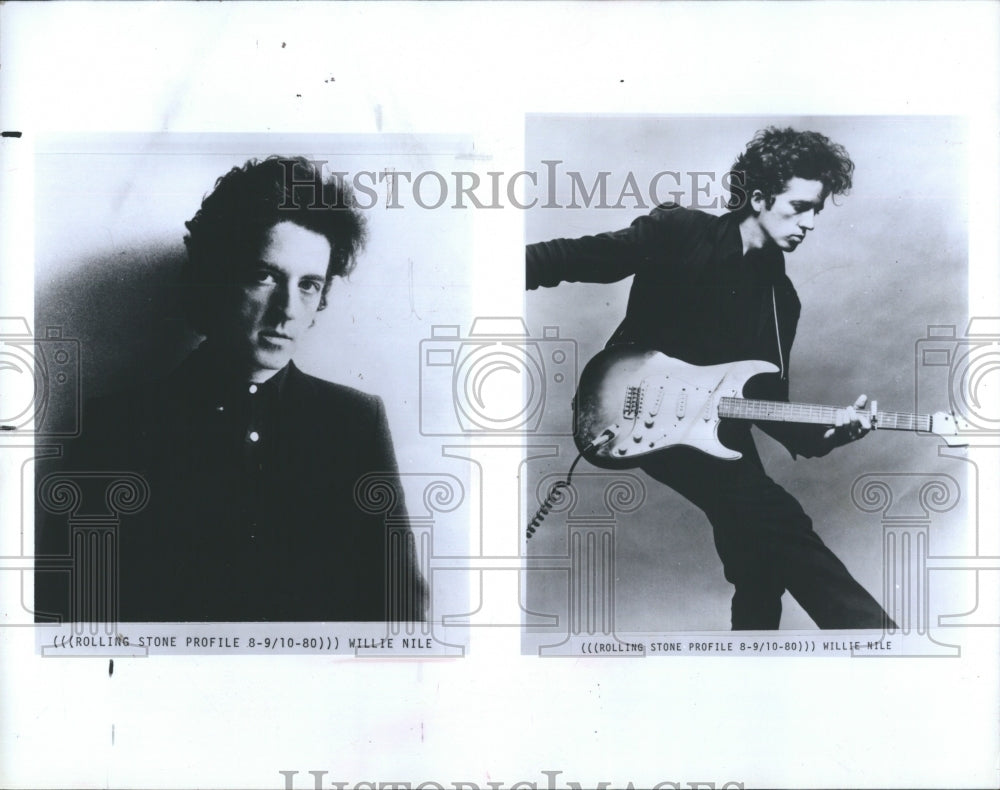 1980 Willie Nile, rolling stone profile - Historic Images