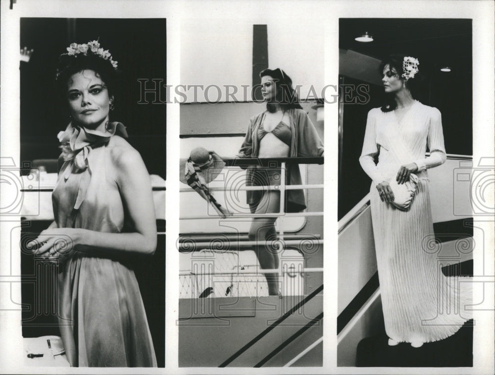 Sherry Mathis on set of "Search for Tomorrow"  - Historic Images