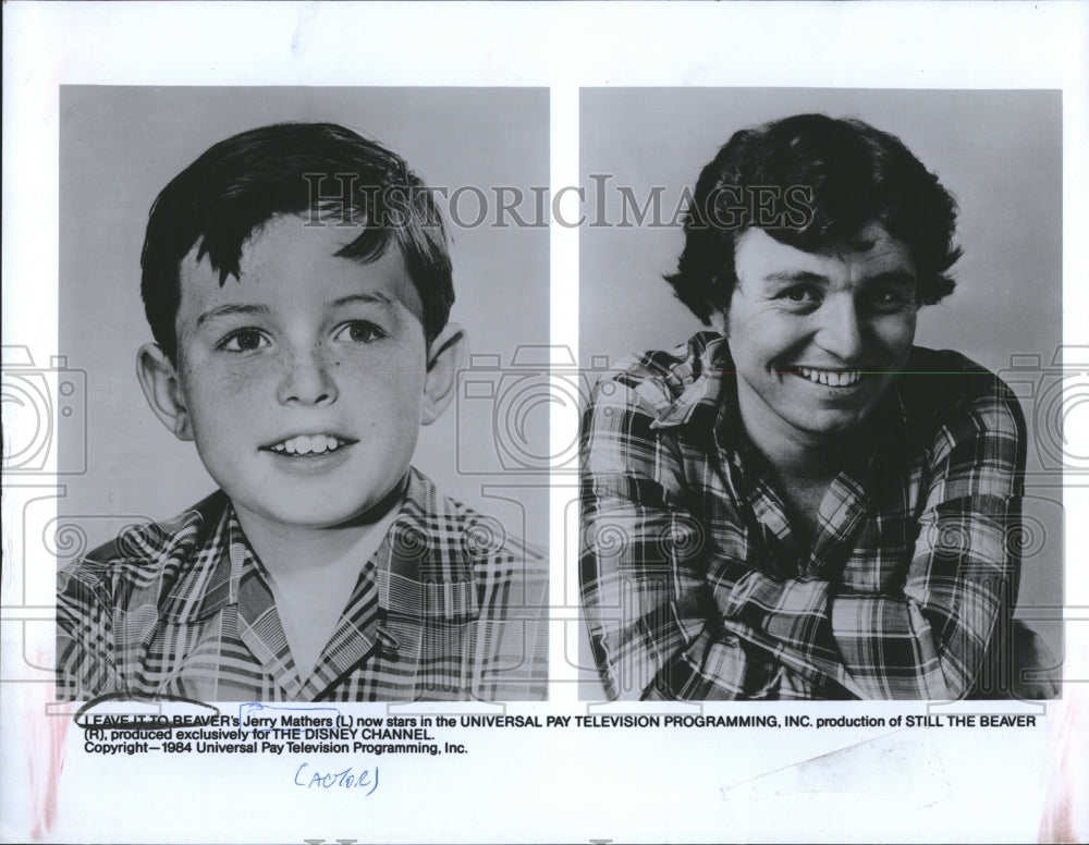 1996 Leave it to Beaver Star Jerry Matthers - Historic Images