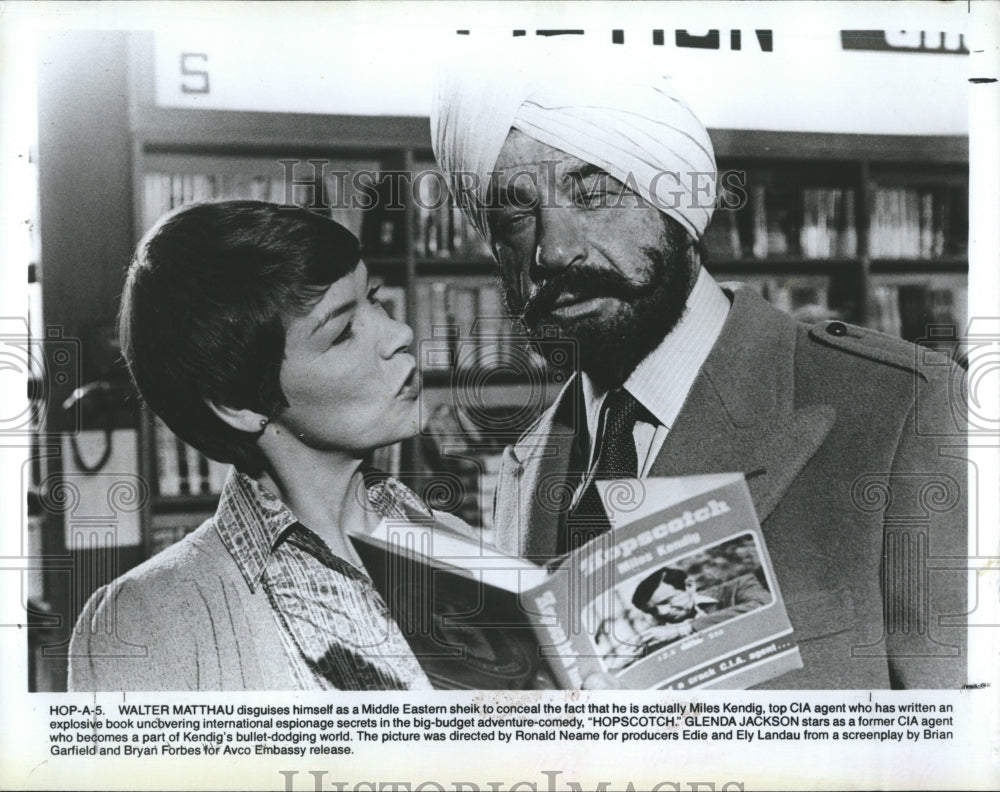 1980 Walter Matthau in "Hopscotch"  - Historic Images