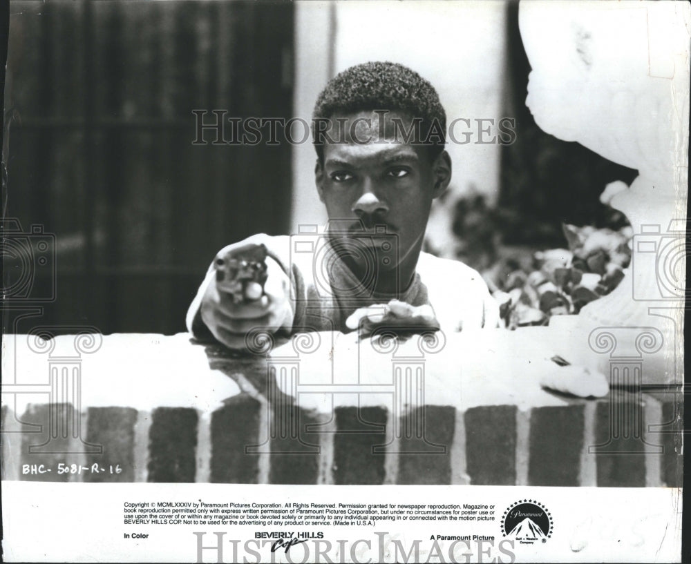 1984 Actor Eddie Murphy in "Beverly Hills Cop"  - Historic Images