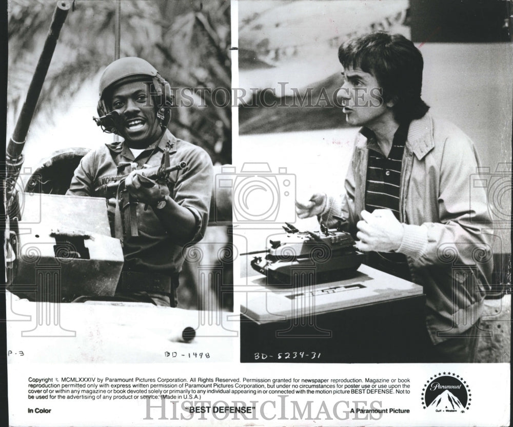 1984  Actor Eddie Murphy in "Best Defense" - Historic Images