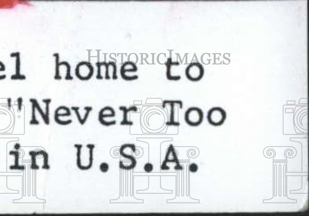 1970 Paul ford Jim Hutton "Never Too Late" Television Movie - Historic Images