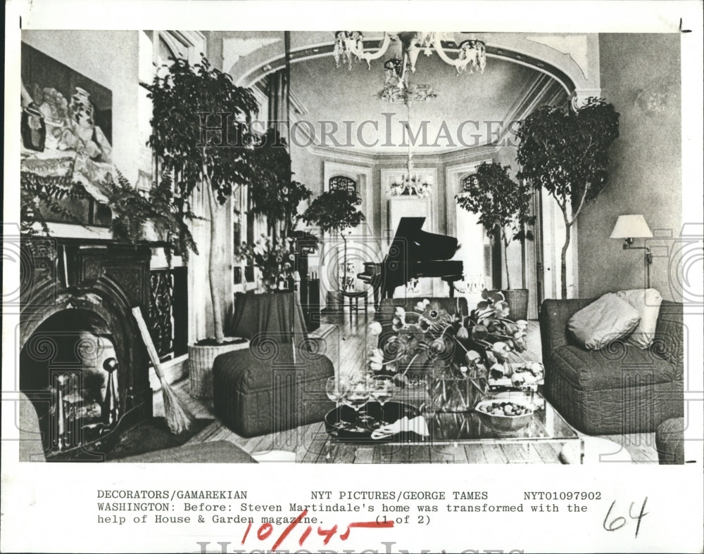 1979 Steven Martindale's Home Transformed by Home & Garden Magazine - Historic Images