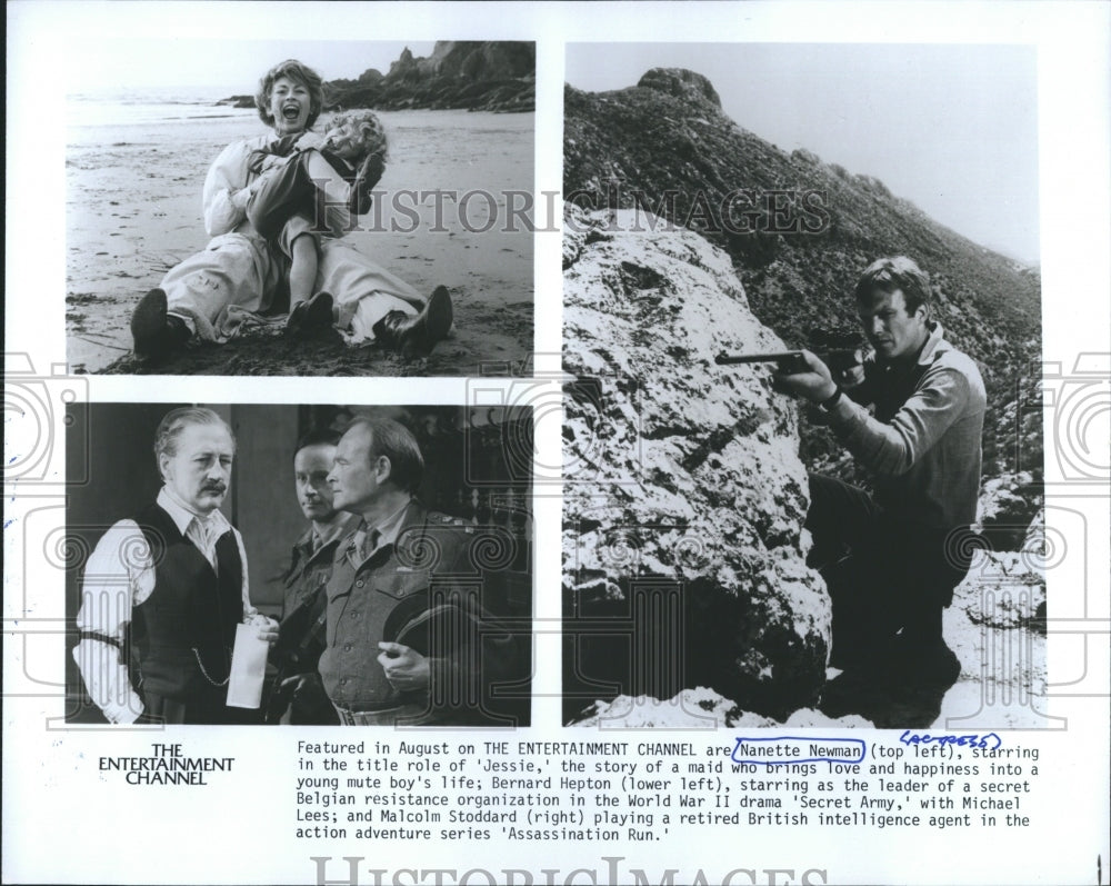 1982 Actress Nanette Newman.  - Historic Images