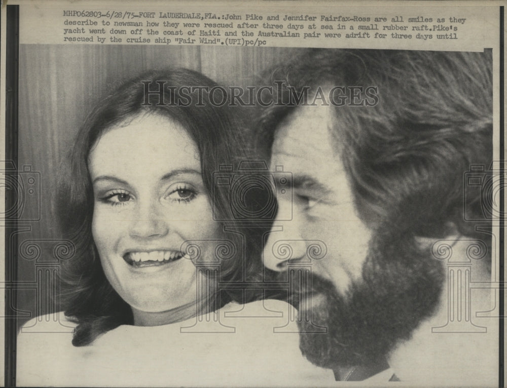 1975 John Pike and Jennifer Fairfax - Historic Images