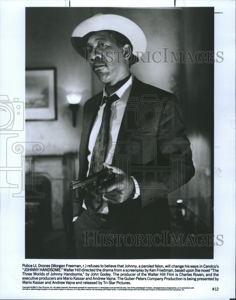1989 Morgan Freeman in "Johnny Handsome"  - Historic Images